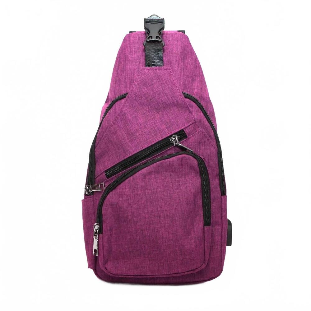 NEW CALLA unisex nupouch anti-theft large daypack in plum